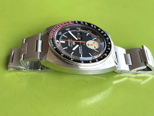 Seiko 6139-6032 21j JDM Speedtimer, fully serviced, original