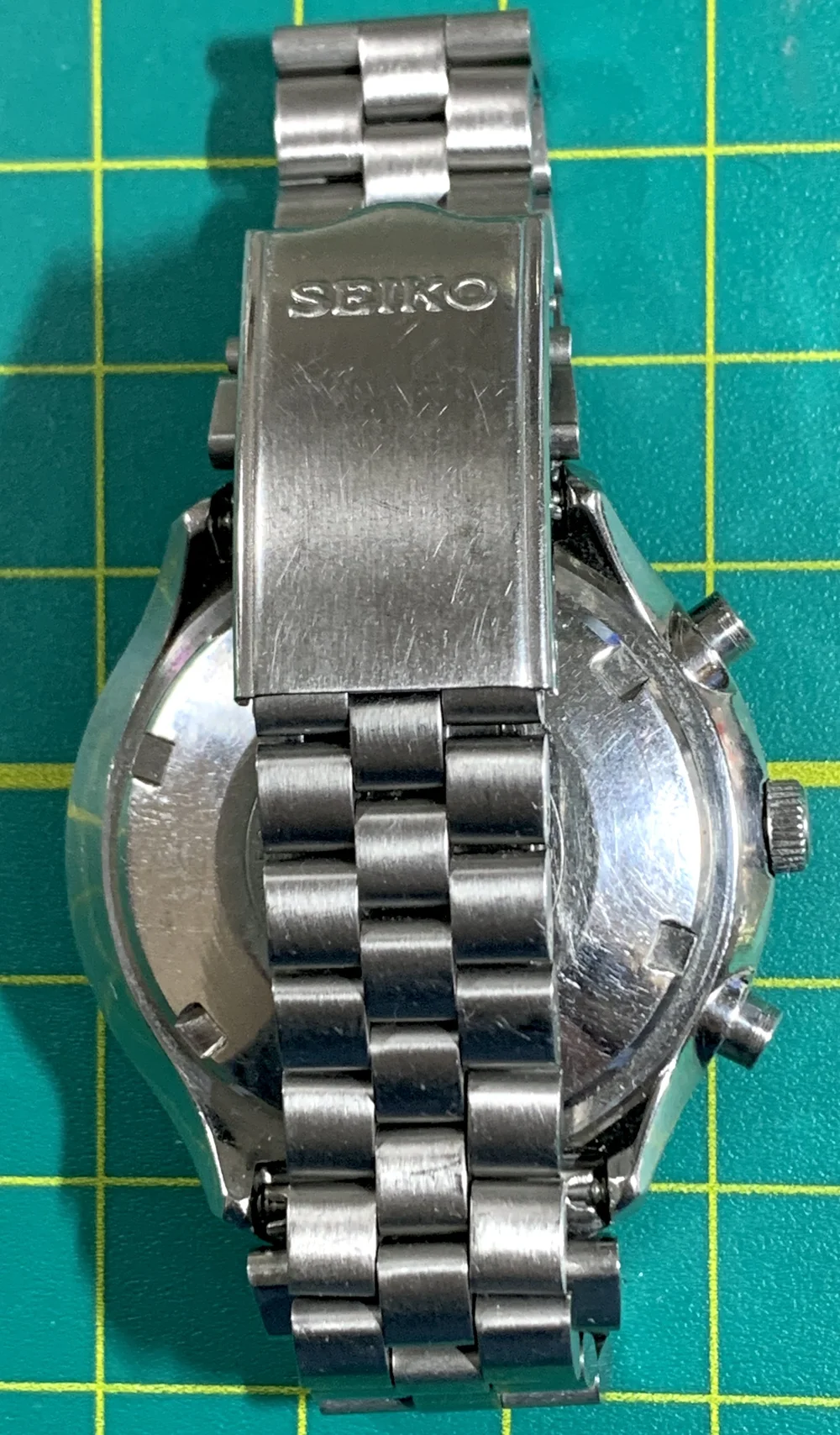 toki  271: SEIKO, 'Bullhead' chronograph wristwatch, Ref. 6138