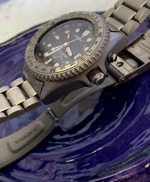 Seiko 5M65-0A20 SBDW005 2nd Gen Titanium Landmaster GMT w