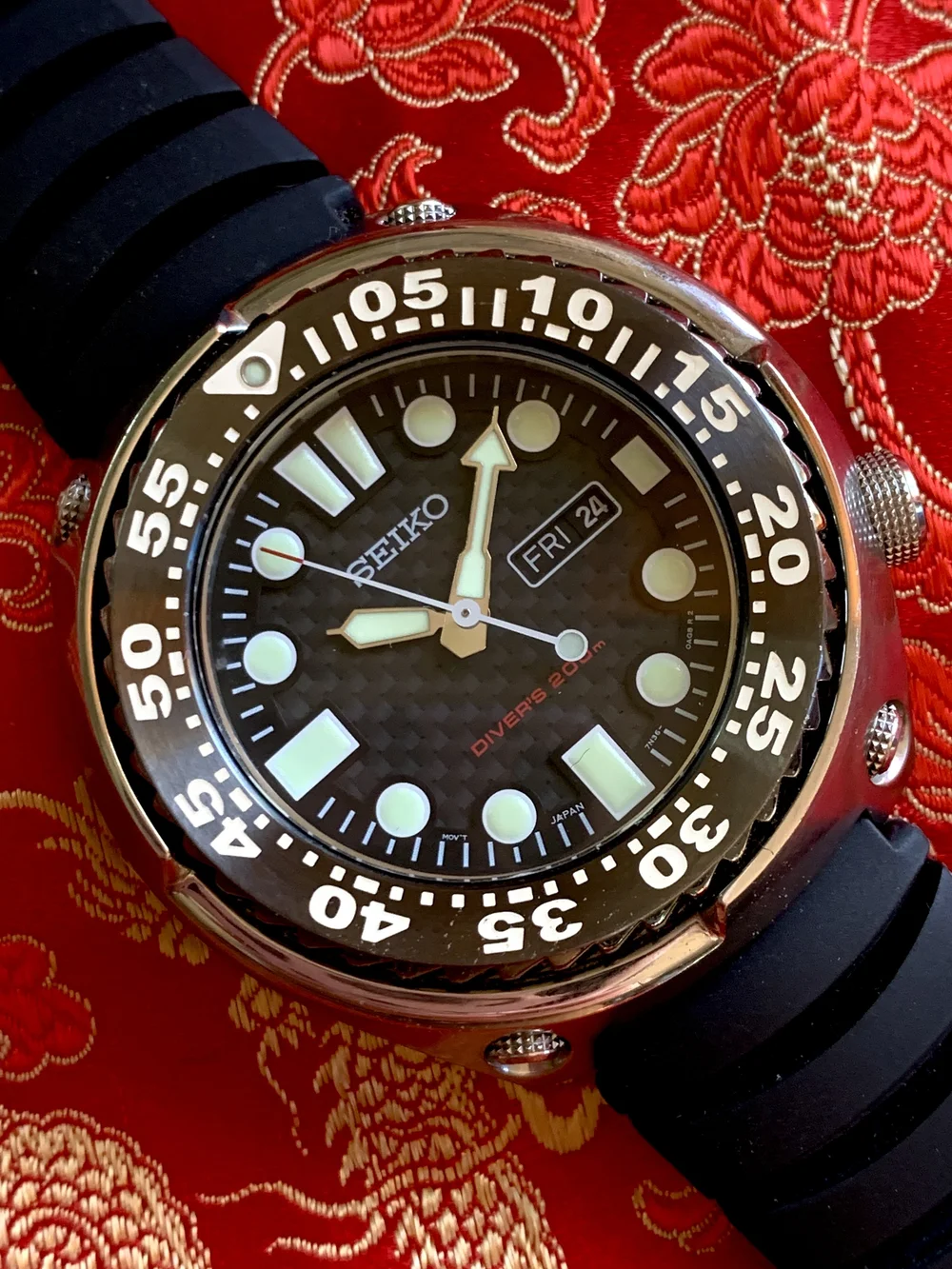 FSC×SEIKO PROSPEX Diver Scuba Seiko SCH063 7N36-0AF0 Sawtooth Scuba Divers Quartz Watch