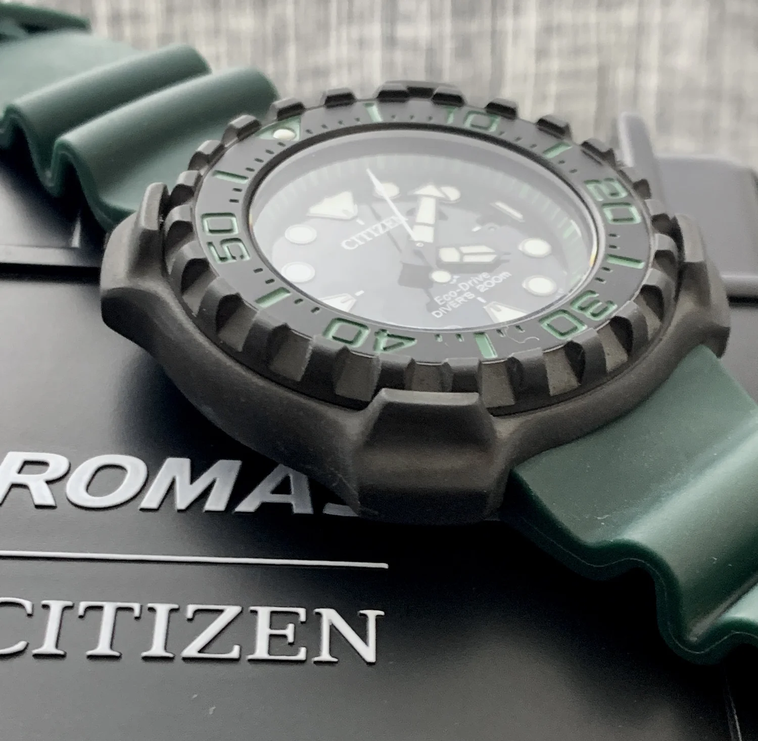 美品！シチズン BN0228-06W PROMASTER MARINEシリーズ Citizen Eco-Drive Promaster Titanium Land Mine Watch Review
