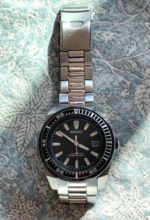 Seiko SNM011 first gen Samurai in black - April 2008 — Klein