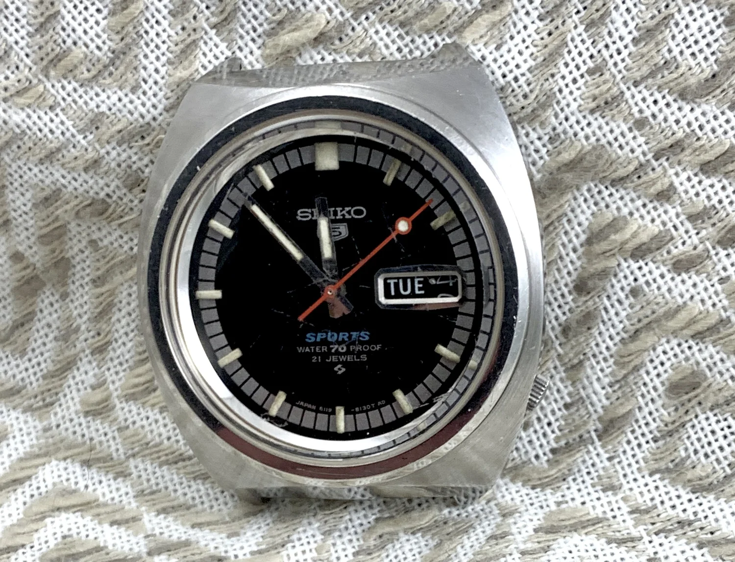 Seiko 5126-8100 from October 1968 — Klein Vintage Watch