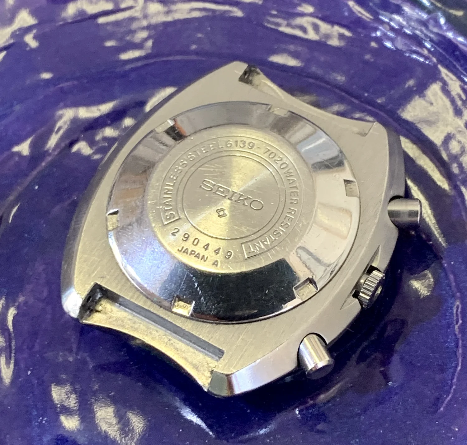SEIKO 6139-7020 SpeedTimer 王冠が壊れている SEIKO 6139-7020 SpeedTimer 王冠が壊れている - メルカリ