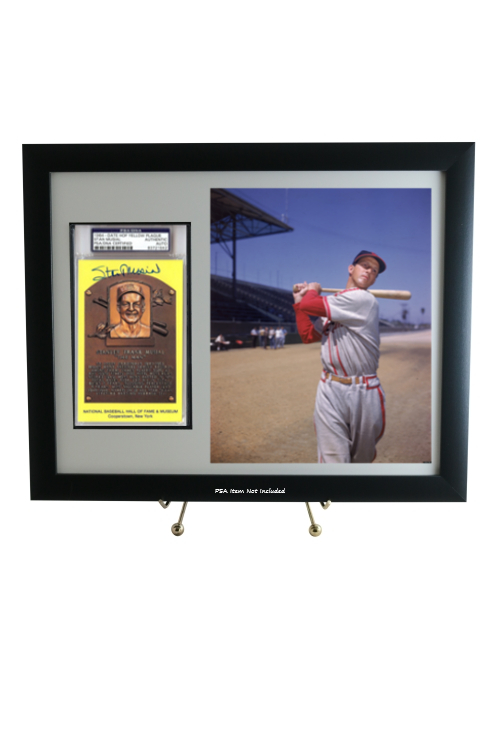 psa/dna hof postcard frame with 8 x 10 photo opening