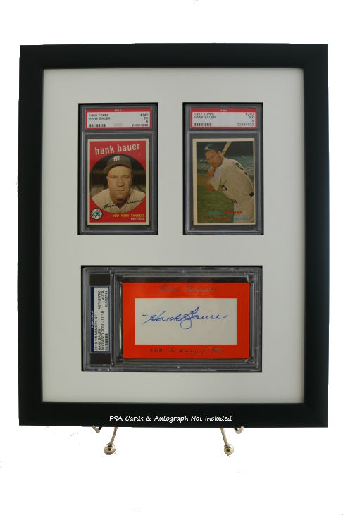 psa graded sports card display frame
