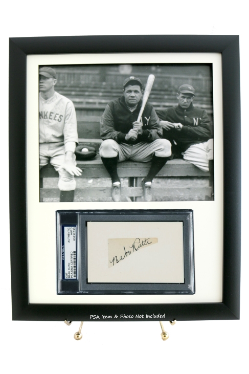 psa/dna slabbed autograph frame