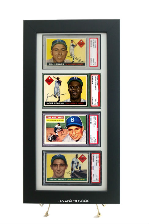 NEW-8x10 size Framed Display for a PSA Graded Horizontal Card 