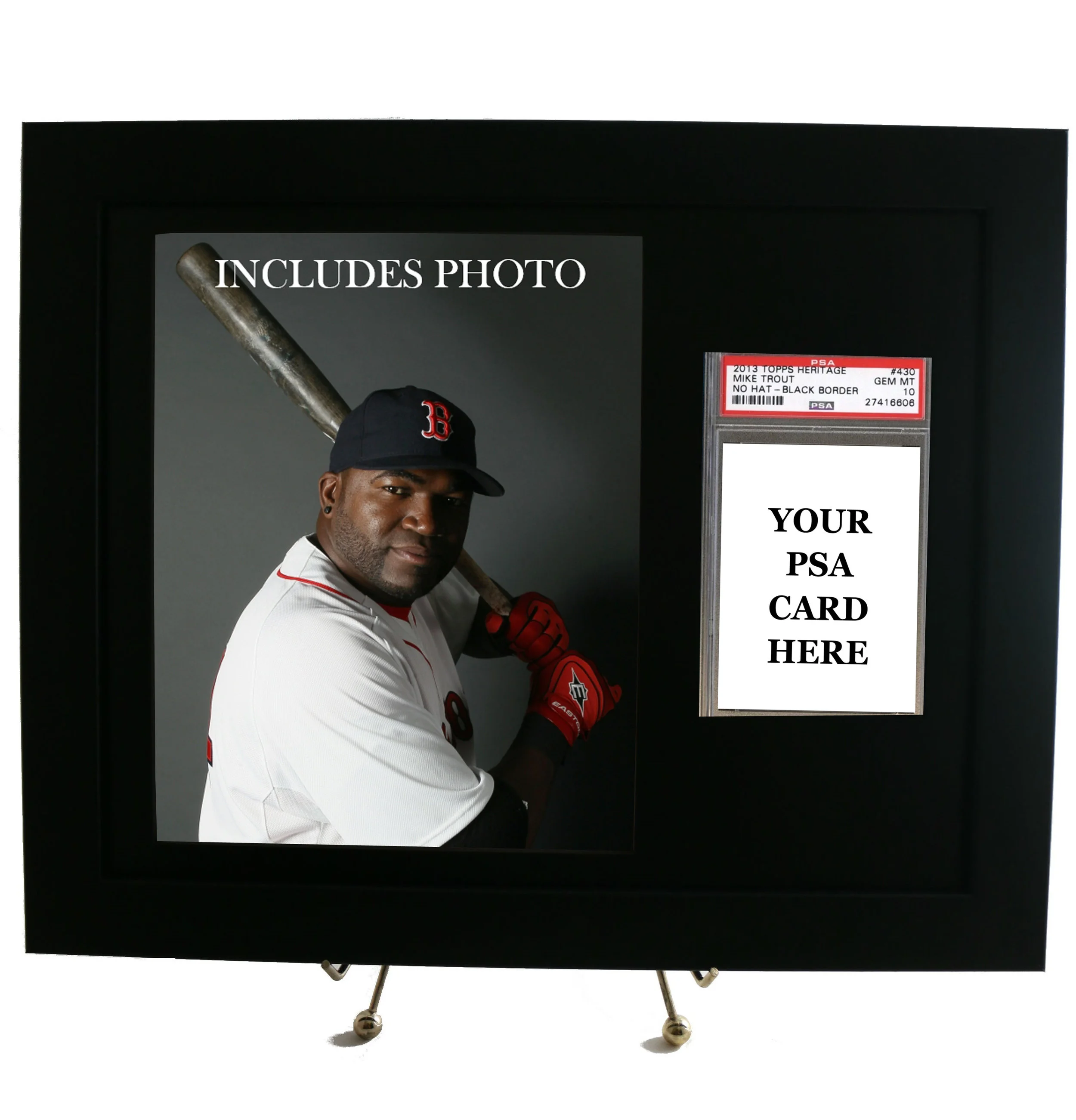 psa graded sports card frame