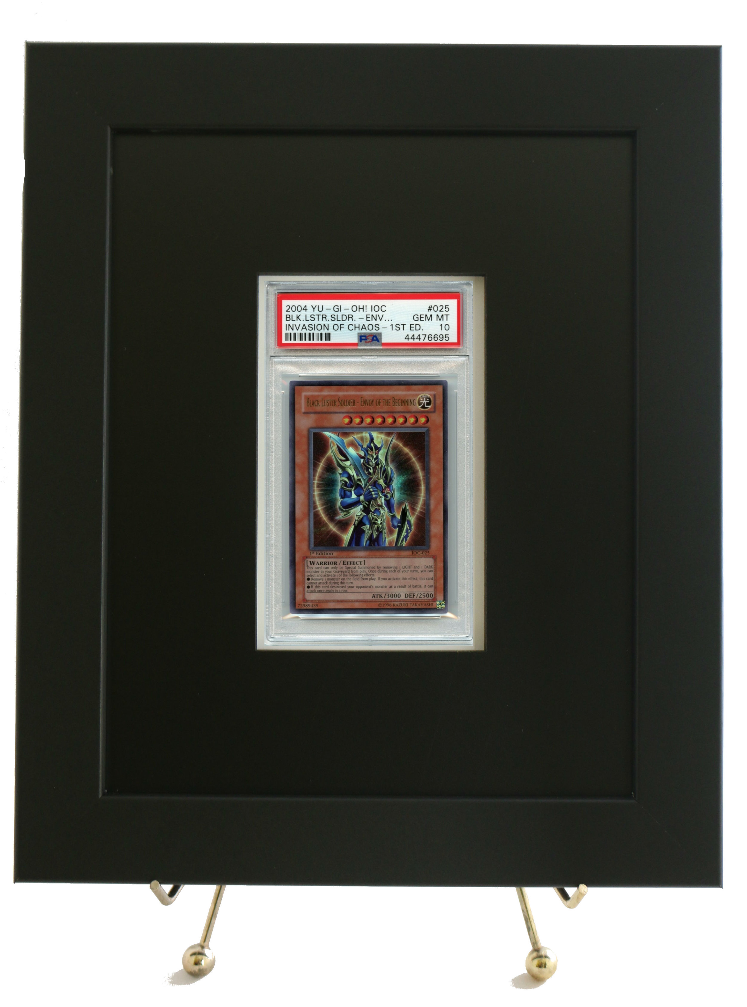 buy graded yugioh cards Yu Gi Oh! TCG, PSA 10 GEM MINT, A Bao A Qu The Lightless Shadow 1st Edition Quarter Century Secret Rare #EN049, Suda Supreme Darkness, Fully Encapsulated Bundle with Compatible Framed Display for YOUR PSA
