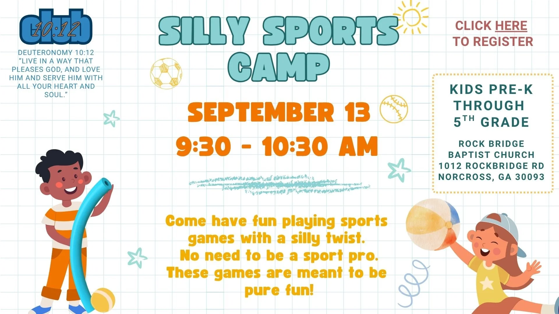 Silly Sport Camp