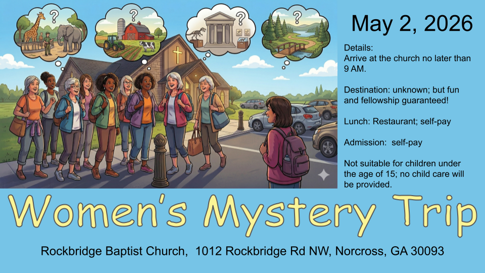 Women’s Mystery Trip