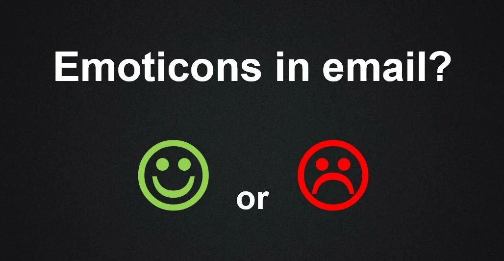 Emoticons in workplace email?