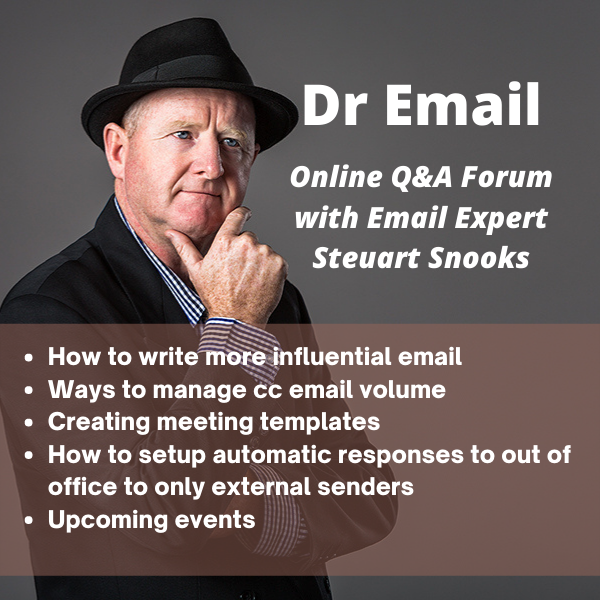 Dr Email Q&amp;A Forum - 1 March 2022