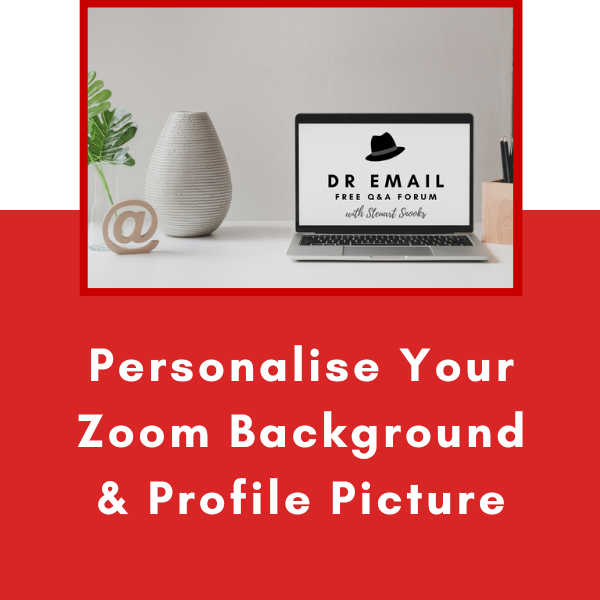Personalise Your Zoom Background &amp; Profile Picture