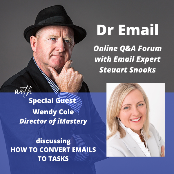 Dr Email Q&amp;A Forum - 17 May 2022 - with Wendy Cole