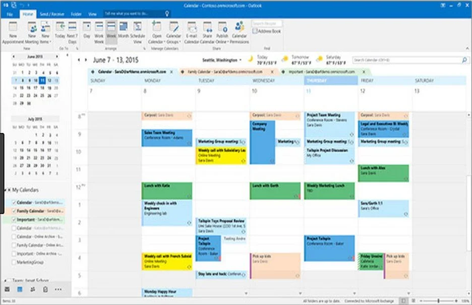 Is scheduling all my tasks in the calendar too much?