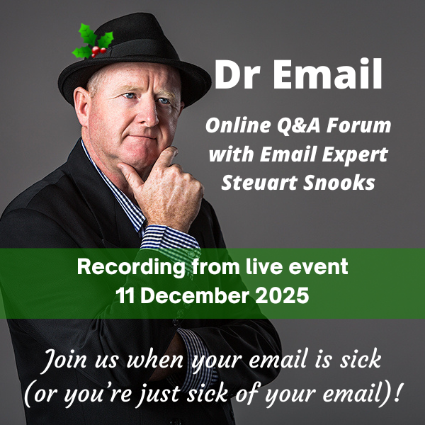 Dr Email Q&amp;A Forum - 11 December 2025