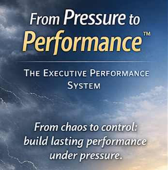 Coming soon – NEW 30 day ‘From Pressure to Performance’ Foundations program