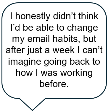 Revolutionise Your Inbox - Latest feedback 