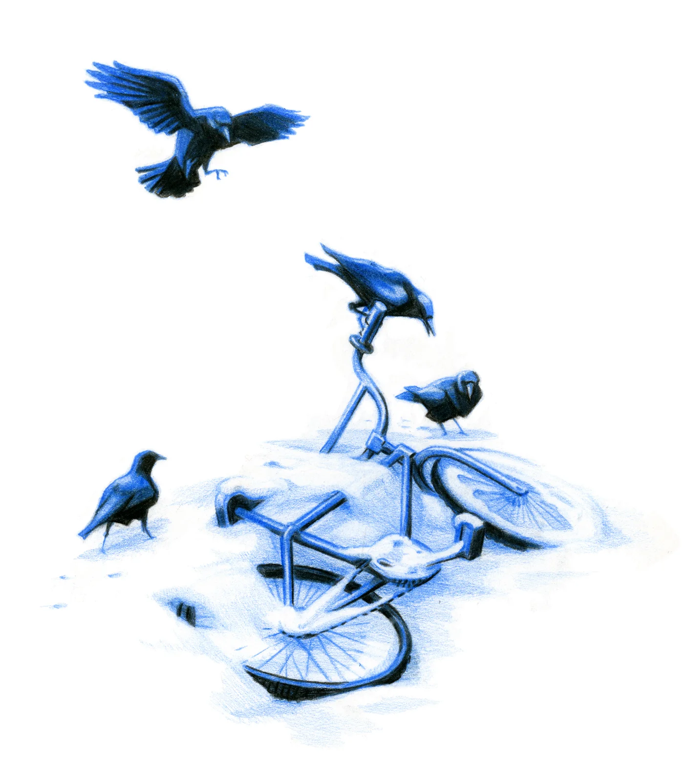 Illustration from Mosquito Flats