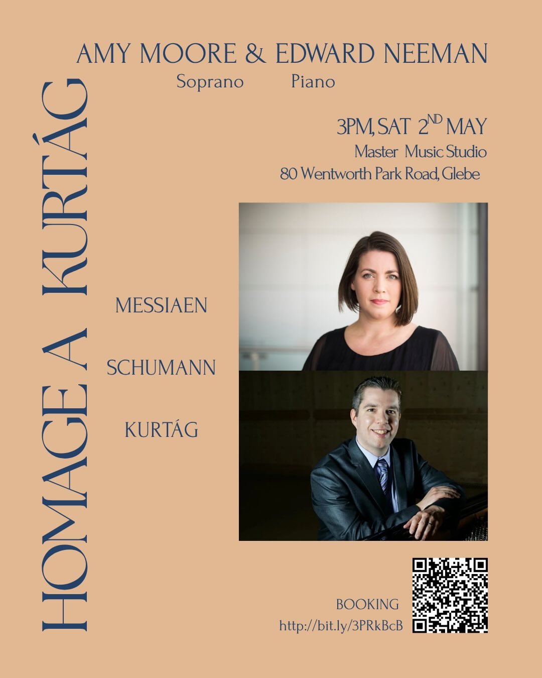 Amy Moore and Edward Neeman-Sydney concert