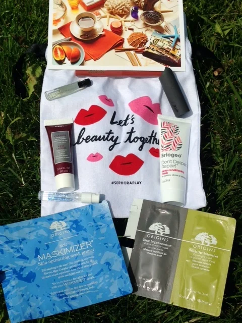 The products I received this month were as follows:
