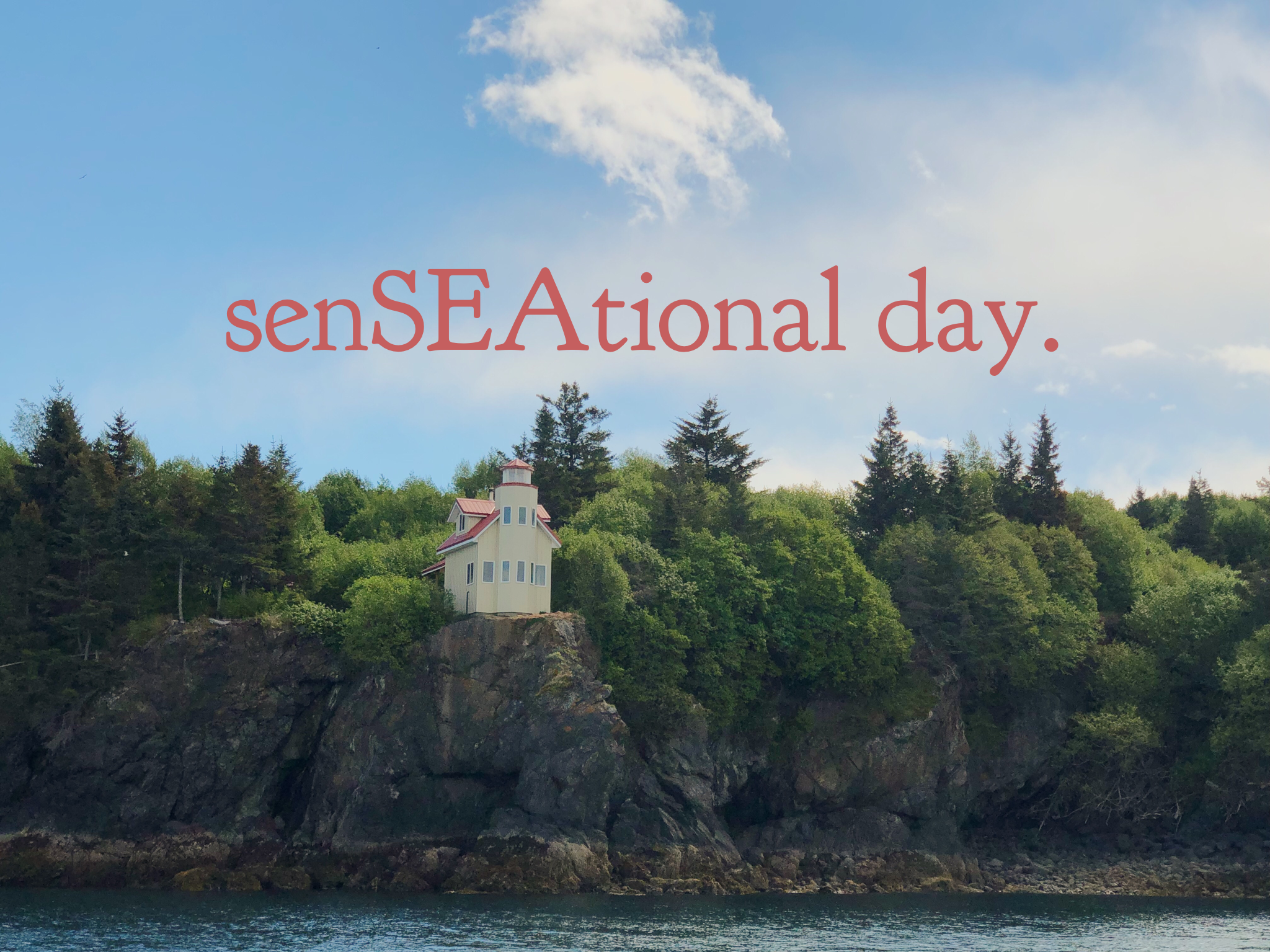     

 
   SenSEAtional Day.   *warning  What follows next is a conversation between myself and my dad that primarily consists of nautical puns. Read at your own pace and try not to laugh. &nbsp;  It’s a  reel  nice day to be out fishing!  I  sea  w