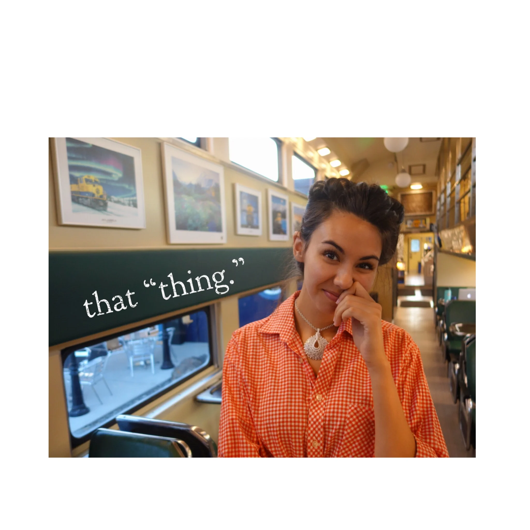 That “Thing.” I witnessed chemistry the other day. Standing but a mere distance away, I watched with rapt attention as two strangers having brunch at the bar began conversation, the first of many, I’m sure. I feigned disinterest; aft