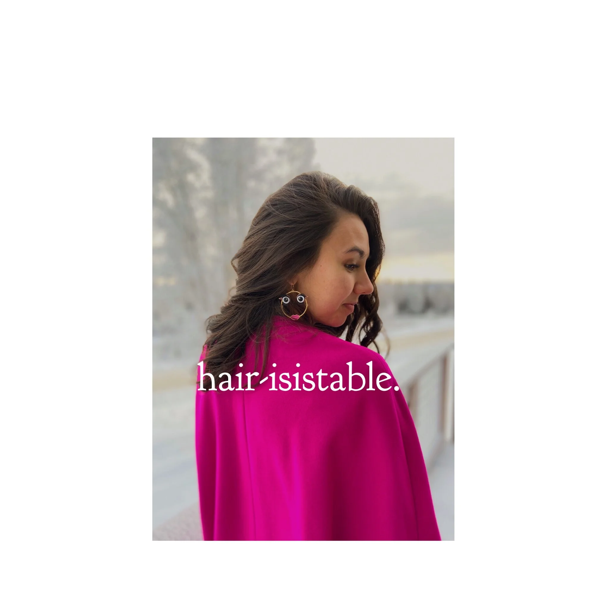     

 
   Hair-isistable.   Are you sure you want to do this?   Massive shears but a few inches away from my head, my hairdresser looked at me in the mirror, poised and ready to chop chop chop.  Heart pounding, images passing through my head about 