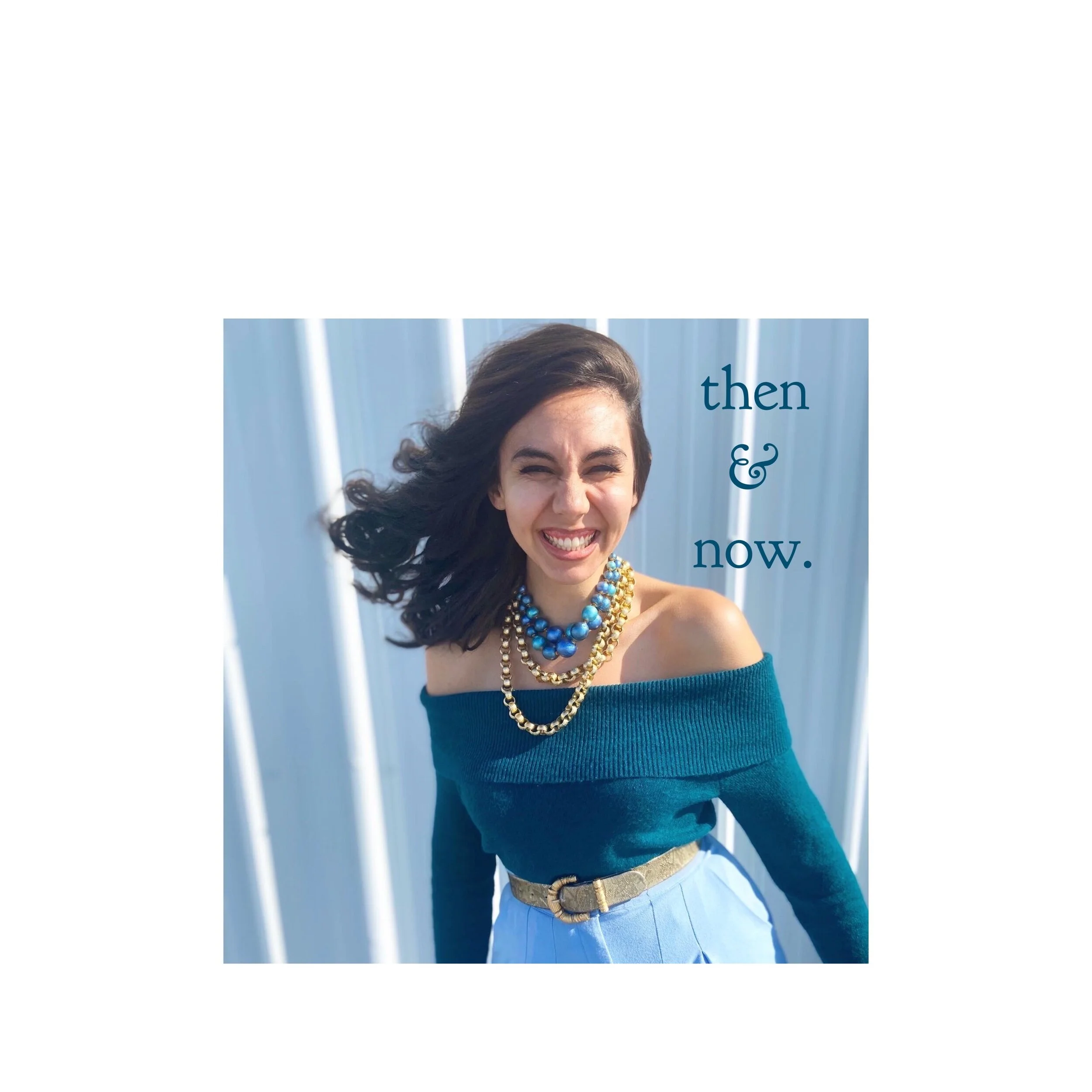 Then & Now. There’s nothing like running into a guy from your past that you once had a bad date with. Granted, he probably doesn’t remember, me, or the date for that matter, but I seldom forget such things. Trying to retell the b