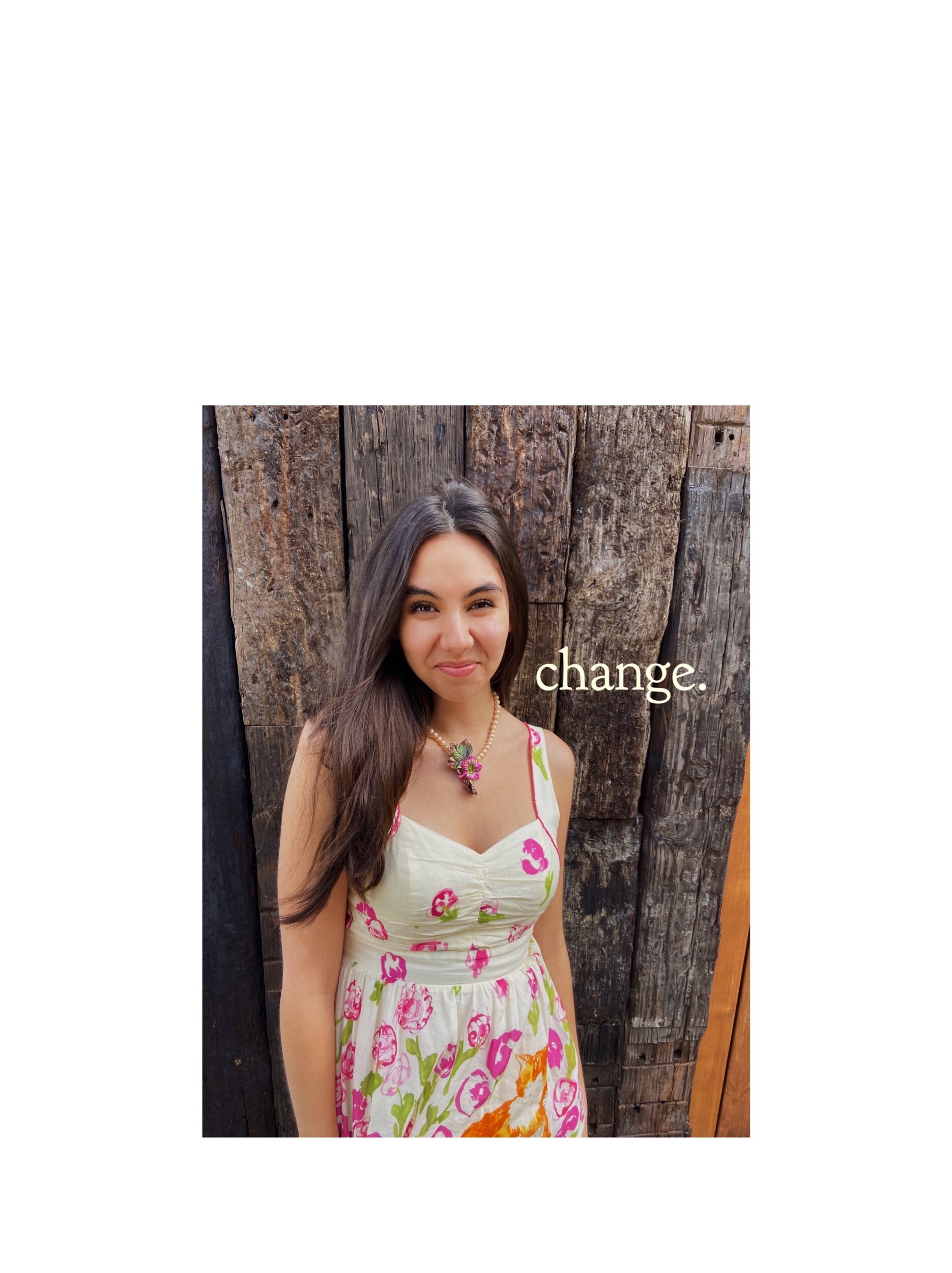 change. I was long overdue for a cry. It had been weeks since I last let loose the floodgates and I knew it was only a matter of time before I relapsed. This time, I ended up crying in my bed for hours, journaling interrupted by this