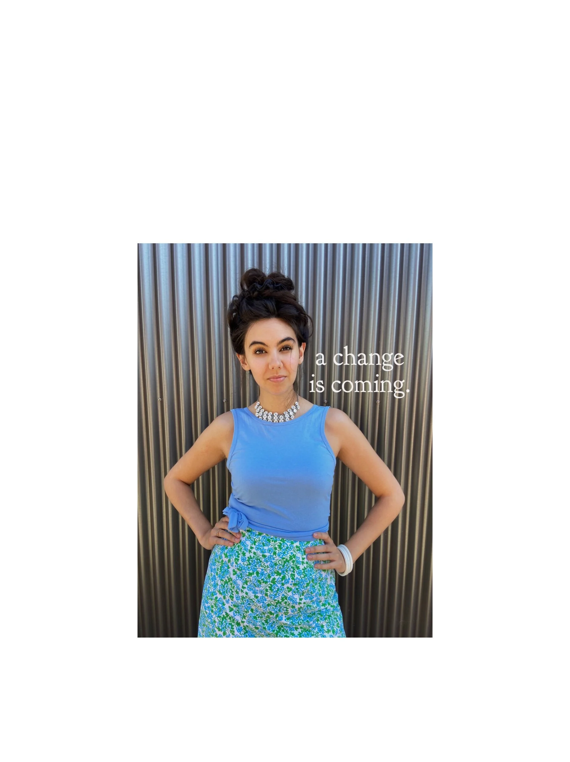 a change is coming. I’ve been listening to a lot of Hamilton lately. Words like revolution, independence, and rebellion have echoed in my head the past month or so, a chorus so fitting to what’s happening in the world right now,