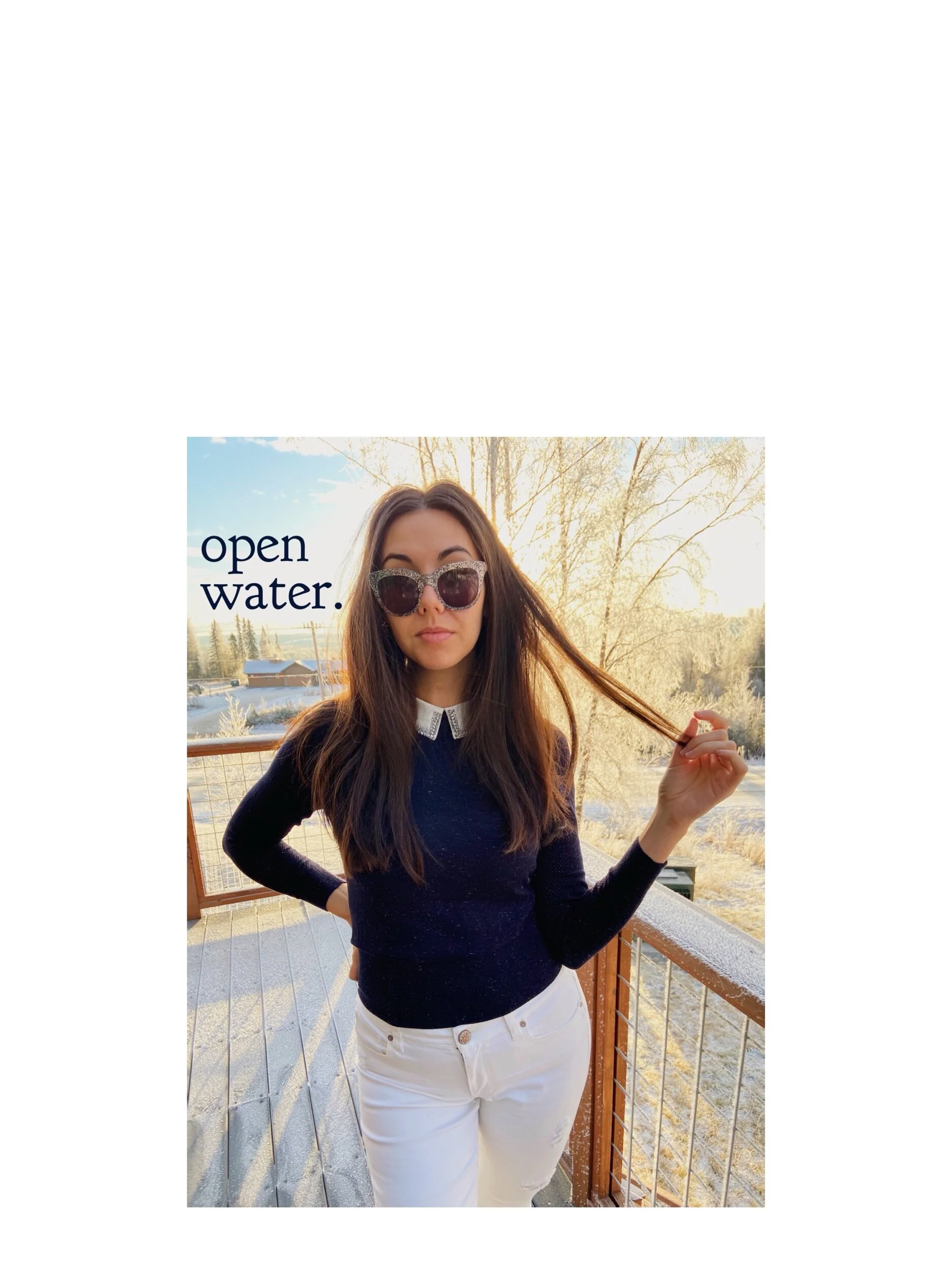 Open water. I thought I was okay. I mean, I felt okay. I actually felt better than okay, I felt good. But then I started doubting myself, because that’s what you do when you don’t quite believe you deserve happy endings. “Are you ok