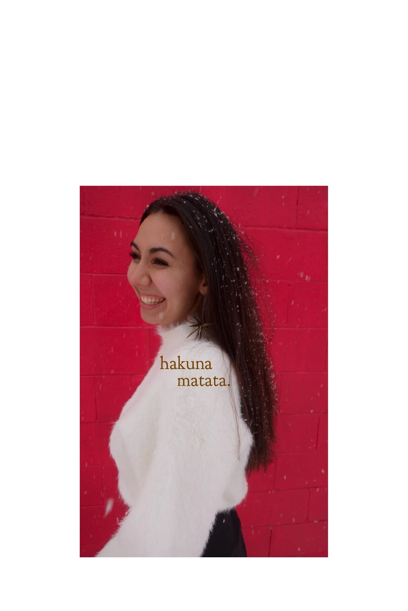 Hakuna matata. “Today we’ll be talking about the pesky habit of worry.” Perched at the end of my bed in nothing but me bare skivvies, I paused mid brush at the morning’s introduction into meditation. Then I looked around, peered behi