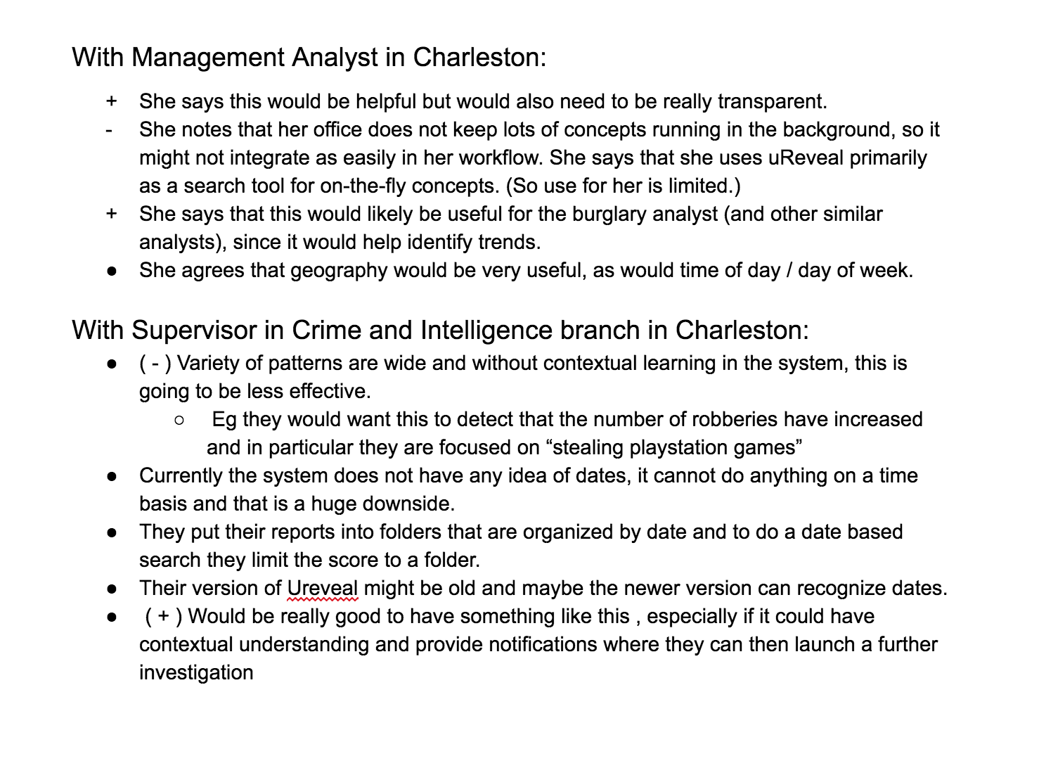 Summarized speed dating notes for "Identifying Emerging Patterns"