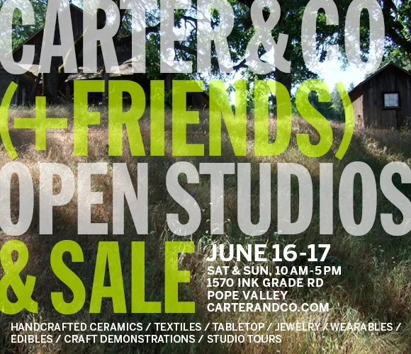 My Dear Tejas joins Carter & Co. + Friends Summer Open Studio and Sale on June 16th and 17th!