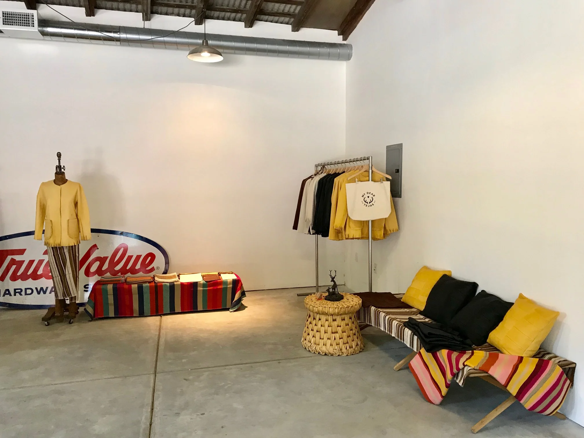 My Dear Tejas at the Mill Valley Lumber Yard Makers Market on Saturday, July 14, 2018!