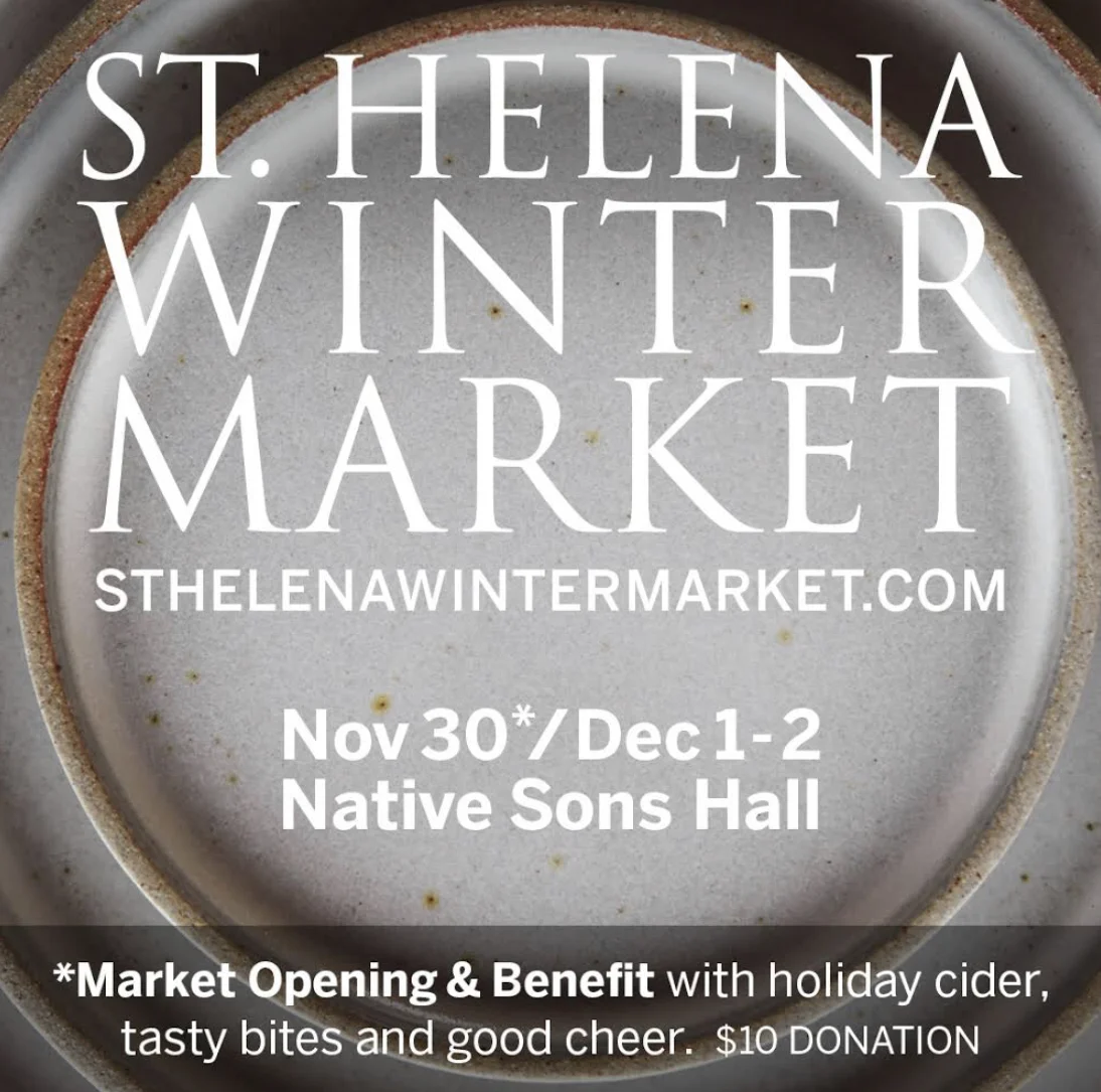 My Dear Tejas at St. Helena Winter Market