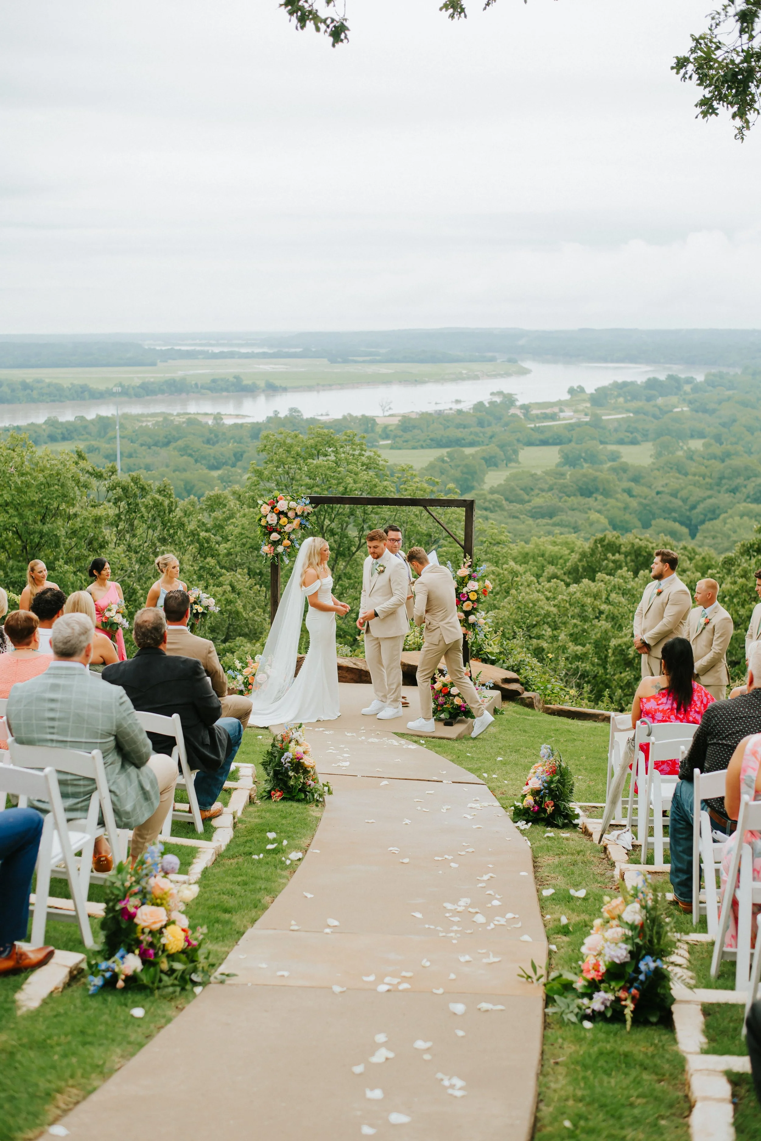 The only wedding venue near Tulsa, Oklahoma with a view