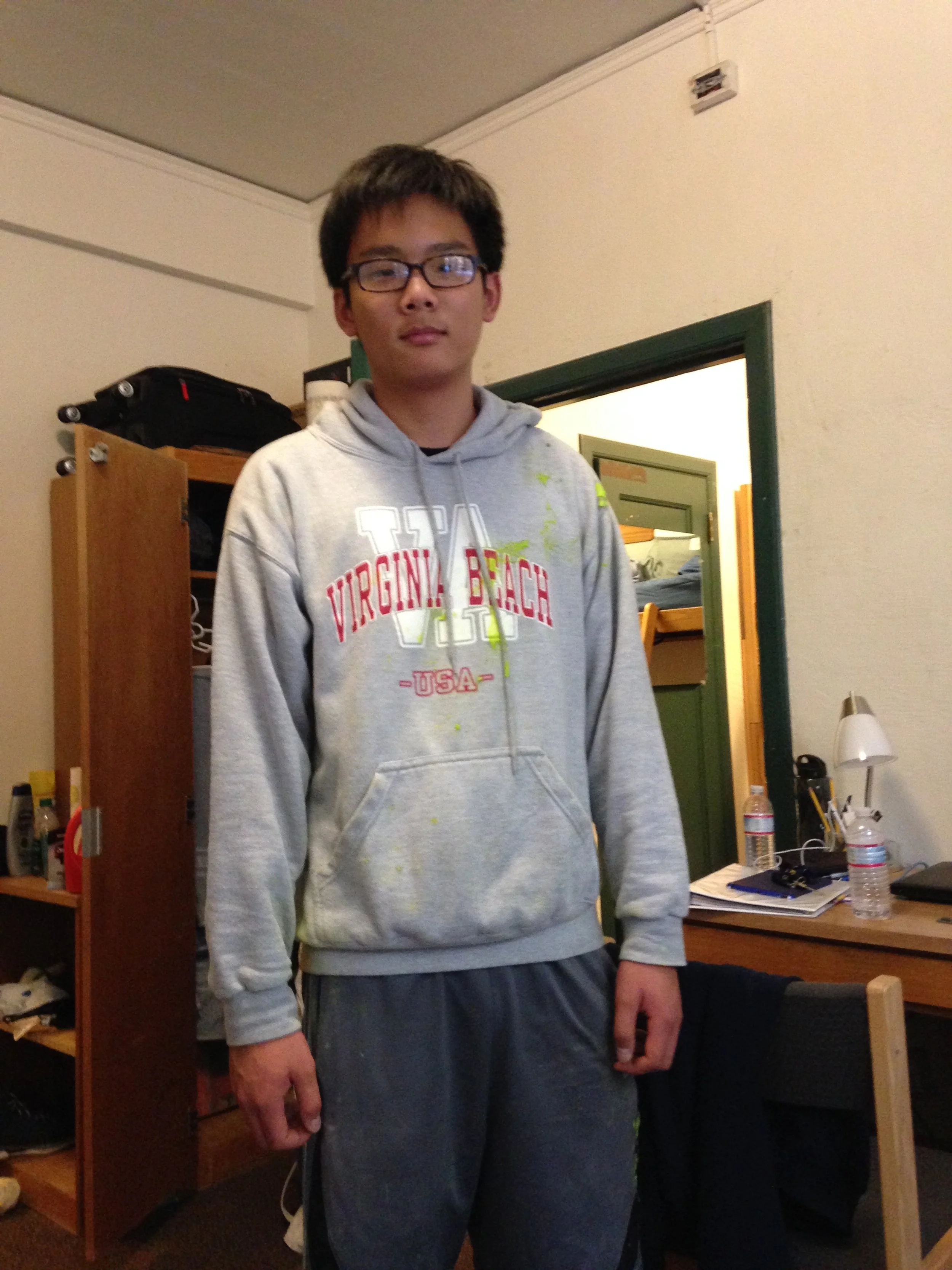  I think I went paintballing for the first time. Got wrecked. 