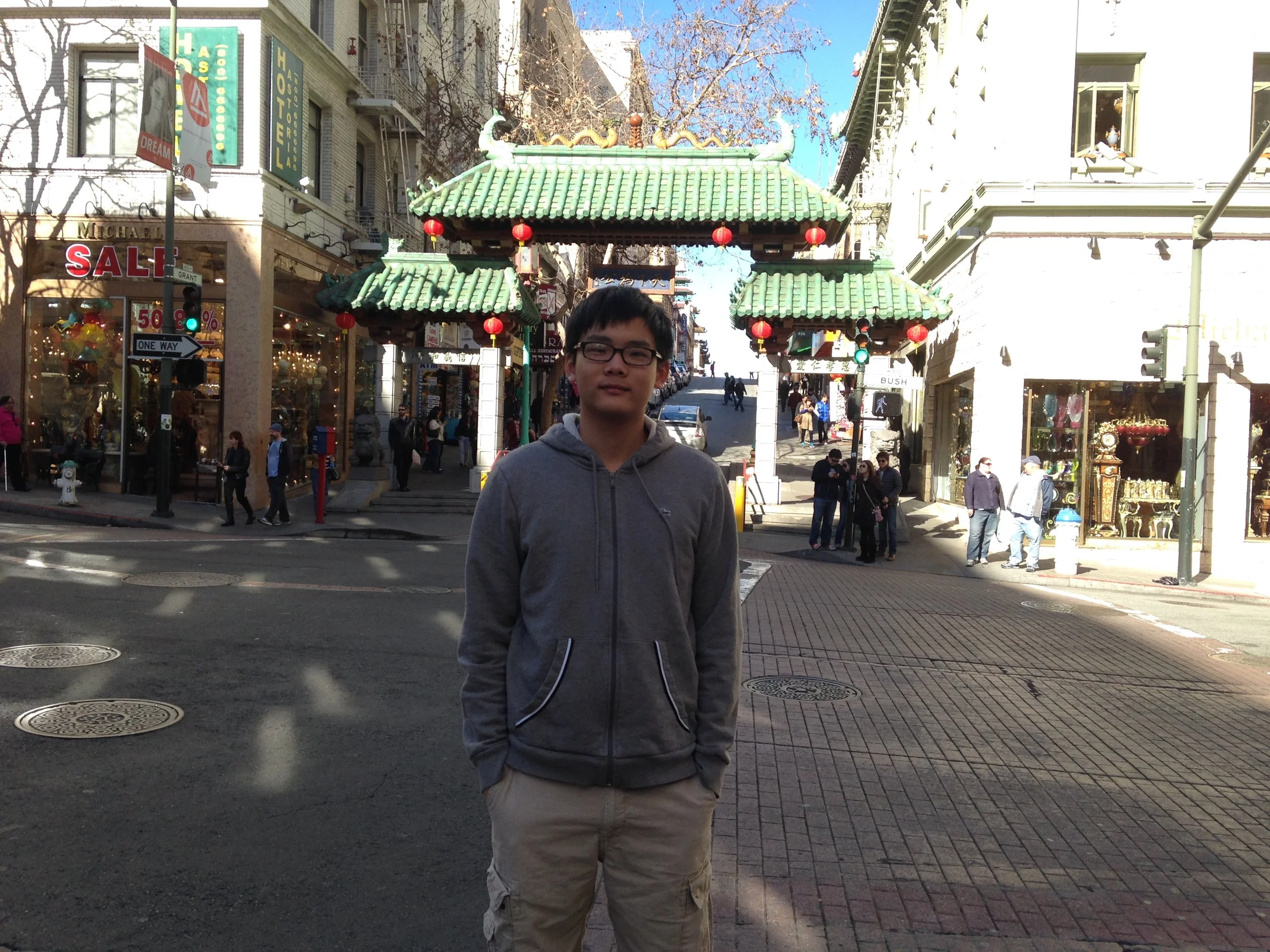  My first time visiting Chinatown. 
