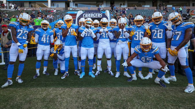 Photo via Chargers Twitter
