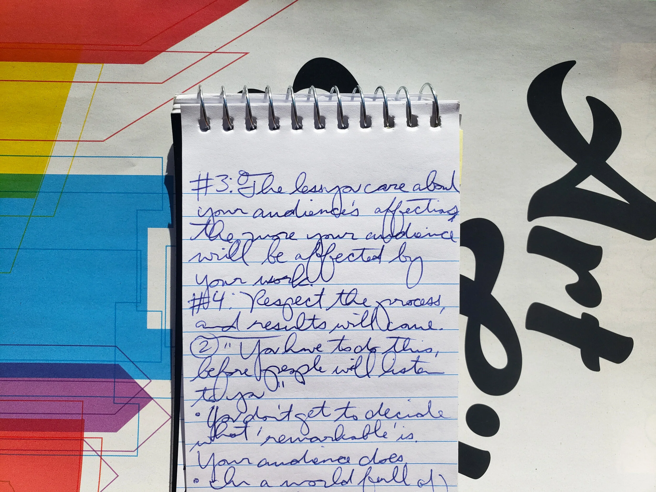 "#4: Respect the process, and results will come."