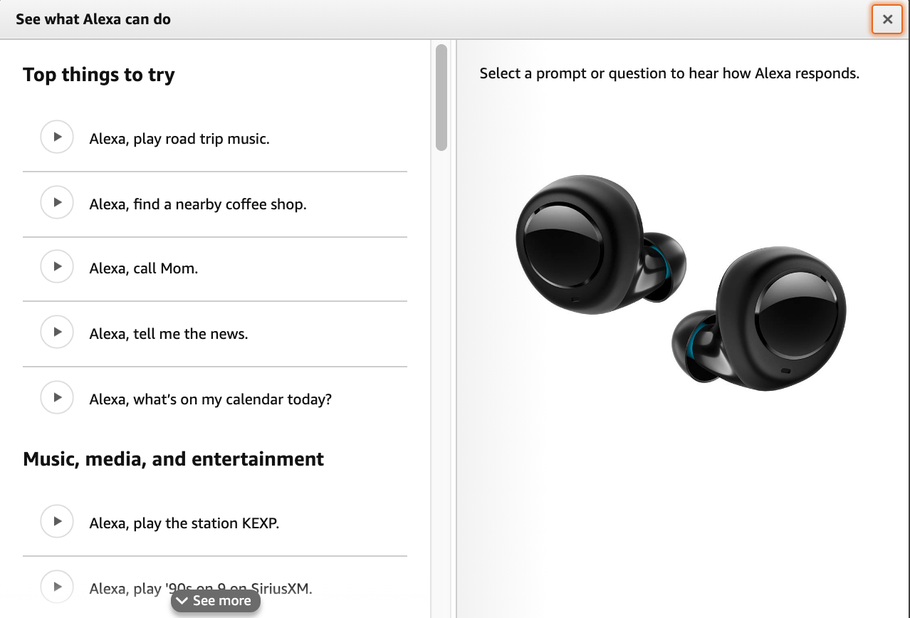 Echo Buds ( pre-order Echo Buds for $129.99 <— this link helps support the show!)