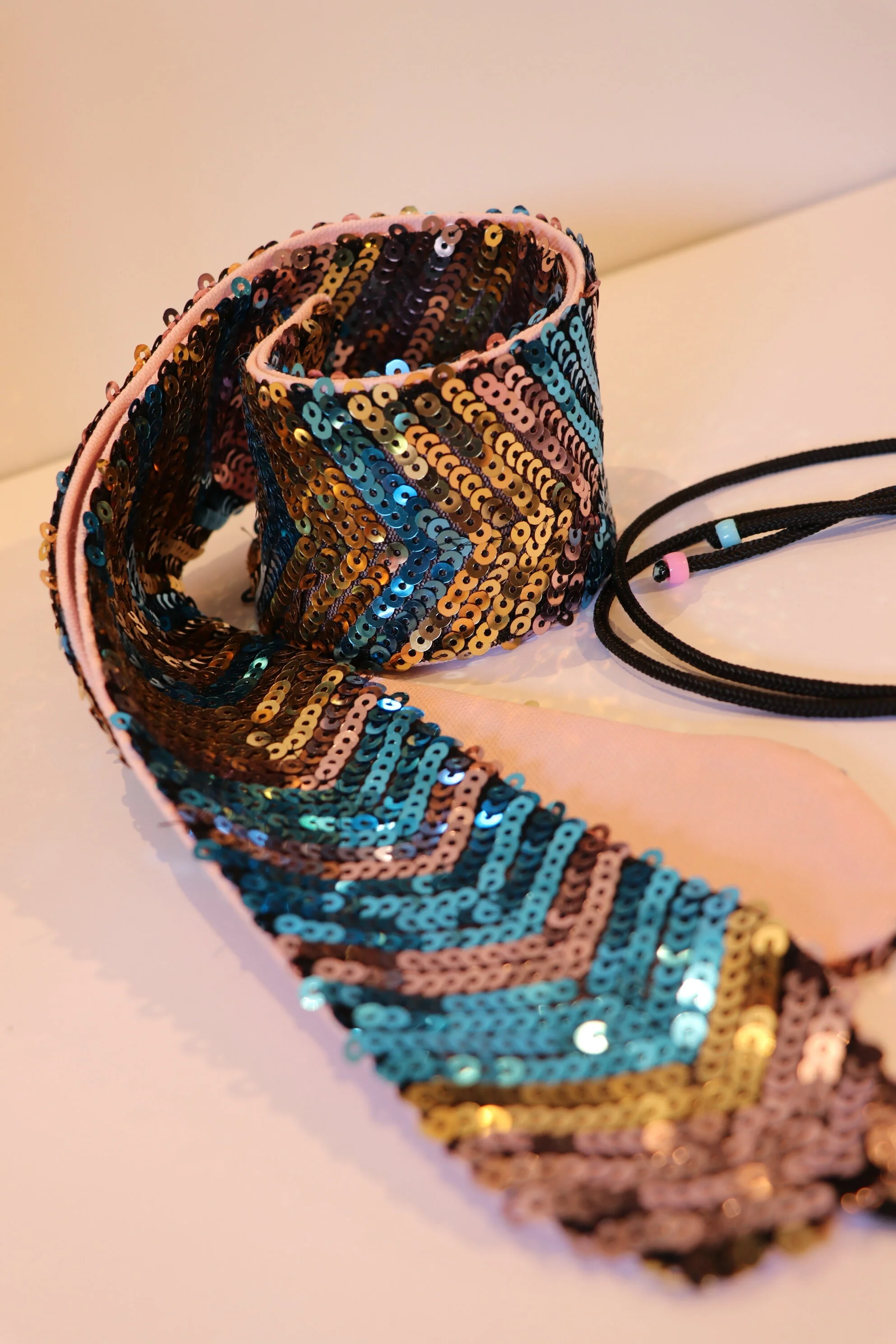 Metallic Chevron Wris[T]wists