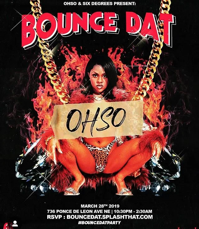#ATL | #BOUNCEDAT | IF YOU ARE IN THE A AND YOU DON'T GO WE CAN'T BE FRIENDS AND YOU WILL UGLY SOB WHEN YOU FIND OUT YOU MISSED THE MOST MAGIC @DJOHSO HAS PLANNED FOR U