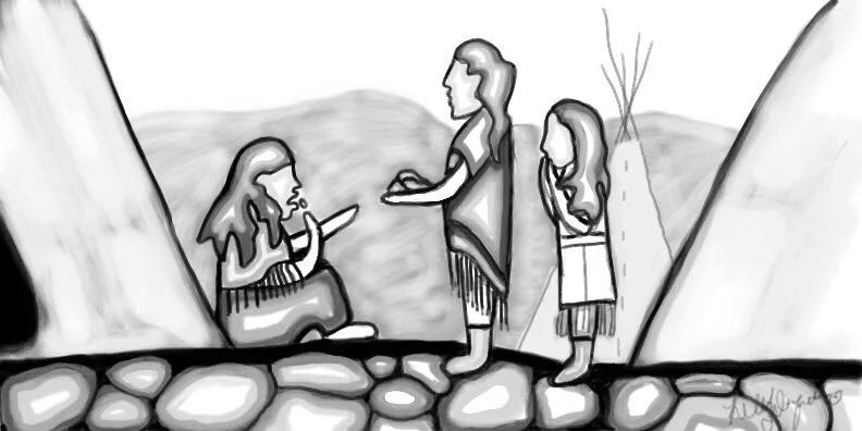 Dene story: "The Greedy Girl"