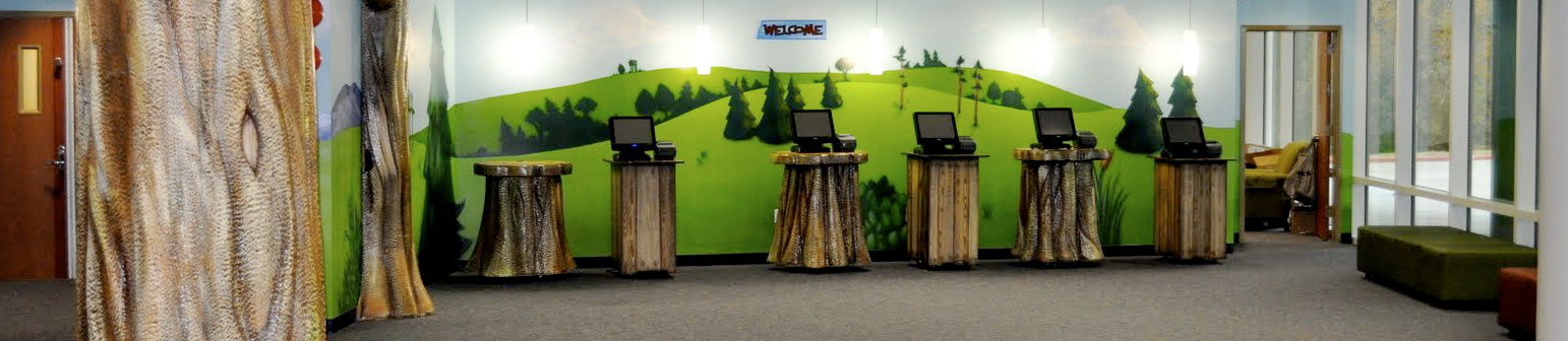Something as simple as seeing a kiosk style check-in system can reassure parents.