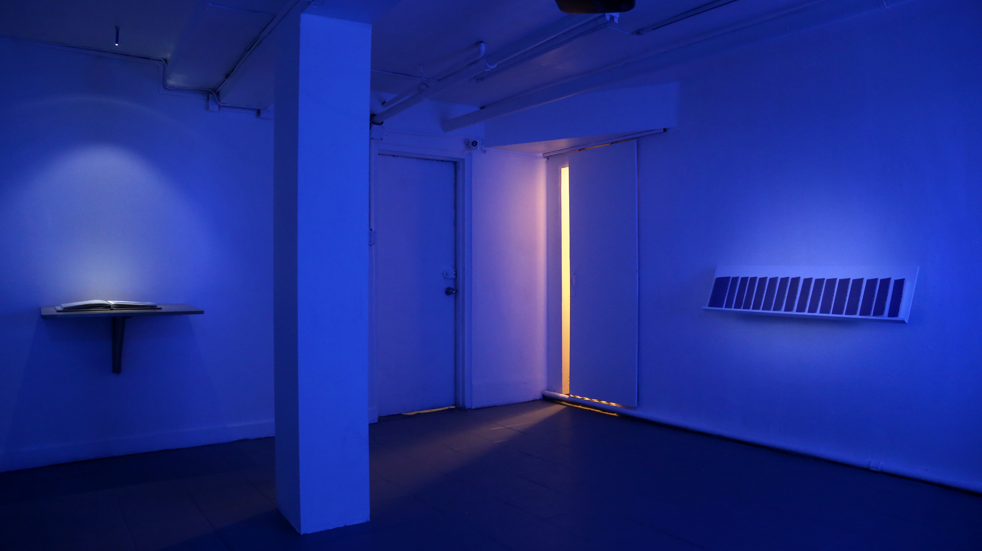 Prosthetic Knowledge of the Dignity Image Installation view (Sleep Center, New York, NY)